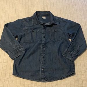 Dark Denim Chambray Shirt